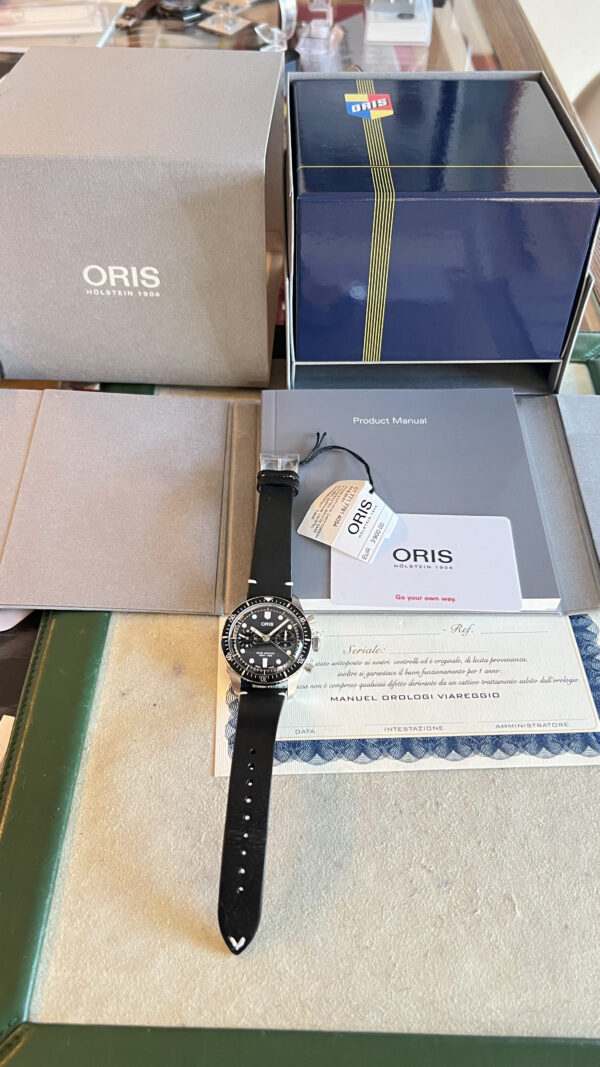 Oris Divers Sessantacinque Cronografo Rif. 01 771 7791 4054-07 6 ​​20 0 - immagine 19