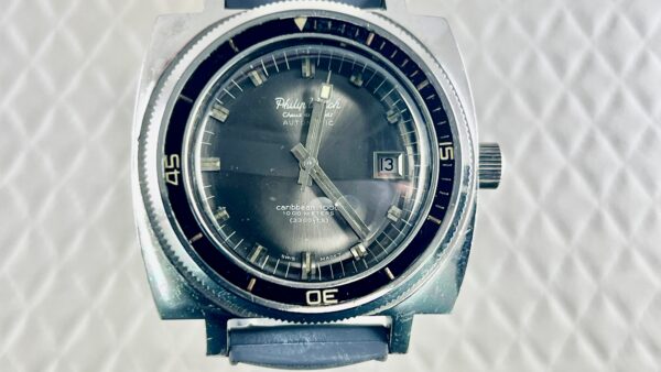 Philip Watch Caribbean Chaux de Fonds Automatic Caribbean 1000 Vintage Diver - immagine 13