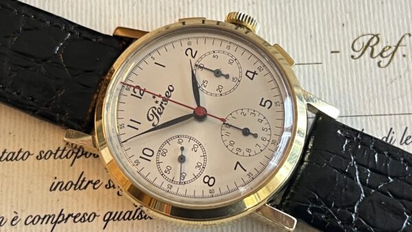 PERSEO Vintage Chronograph Valjoux 7736 NOS - immagine 18