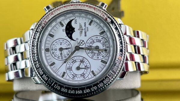 Breitling Astromat 1461 ref. A1940539/A132 Acciaio 40mm Automatico Fasi Lunari  Breitling