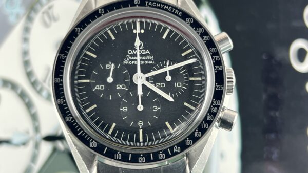 Omega Speedmaster Professional Moonwatch Certified 145.022-76ST Tritium 1976 Vintage Long S and R - immagine 41