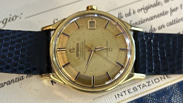 Omega Constellation Certified Vintage "Pie Pan" Dial Yellow Gold Automatic - immagine 13