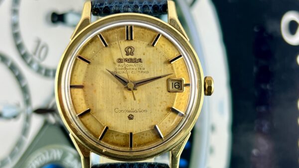 Omega Constellation Certified Vintage "Pie Pan" Dial Yellow Gold Automatic - immagine 9