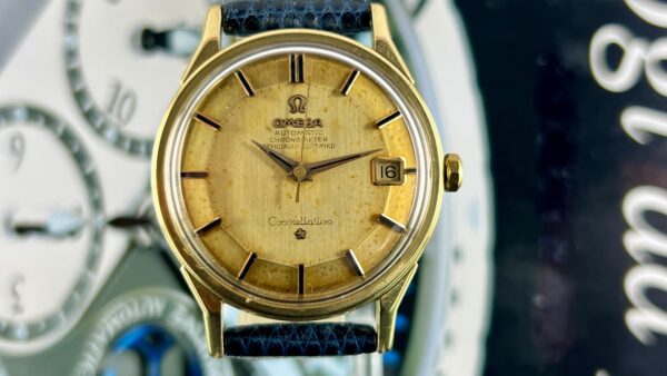 Omega Constellation Certified Vintage "Pie Pan" Dial Yellow Gold Automatic - immagine 3