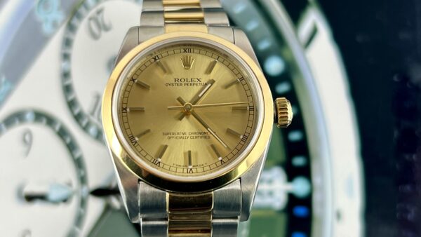 Rolex Oyster Perpetual 31 Certified 67483 - Box/Papiere - Jahr: 1983 - Vintage Dial - Automatik - immagine 10