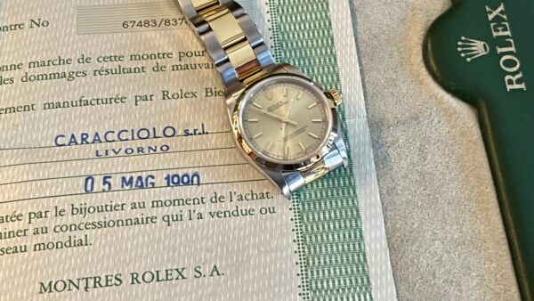 Rolex Oyster Perpetual 31 Certified 67483 - Box/Papiere - Jahr: 1983 - Vintage Dial - Automatik - immagine 18