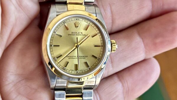 Rolex Oyster Perpetual 31 Certified 67483 - Box/Papiere - Jahr: 1983 - Vintage Dial - Automatik - immagine 14